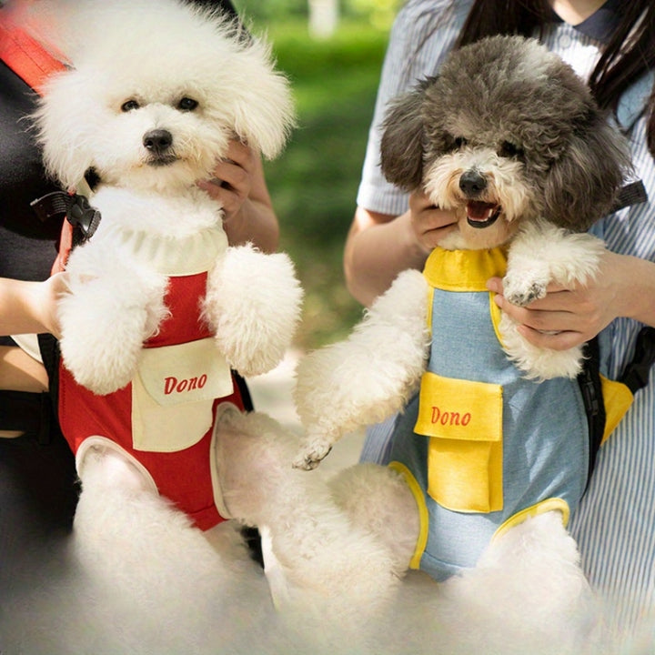 Ergonomic Four-Legged Outdoor Pet Carrier Backpack