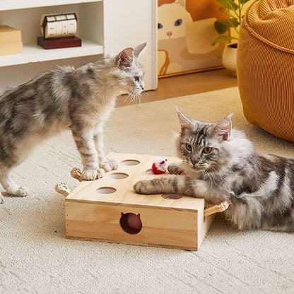 Pet hunting toy box