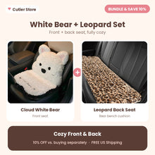 SET: White Bear + Leopard Back Seat (Save 10%)