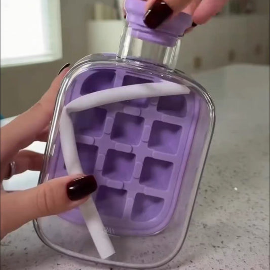 Icecube maker 2 in water bottle