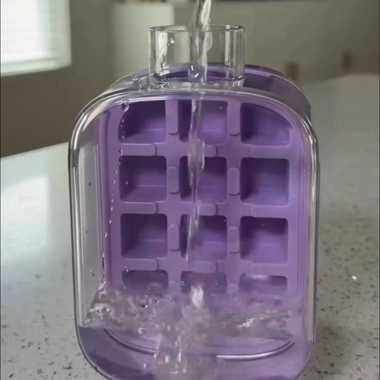 Icecube maker 2 in water bottle