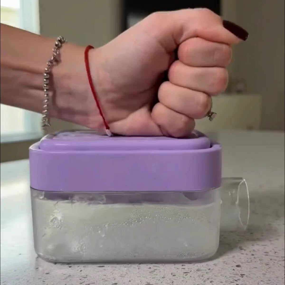 Icecube maker 2 in water bottle