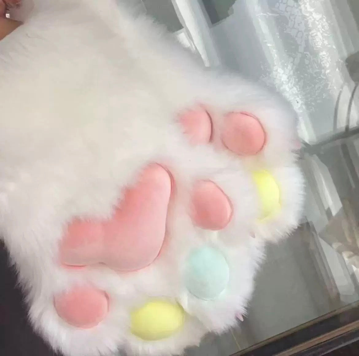 Cute Plush Paw Glove