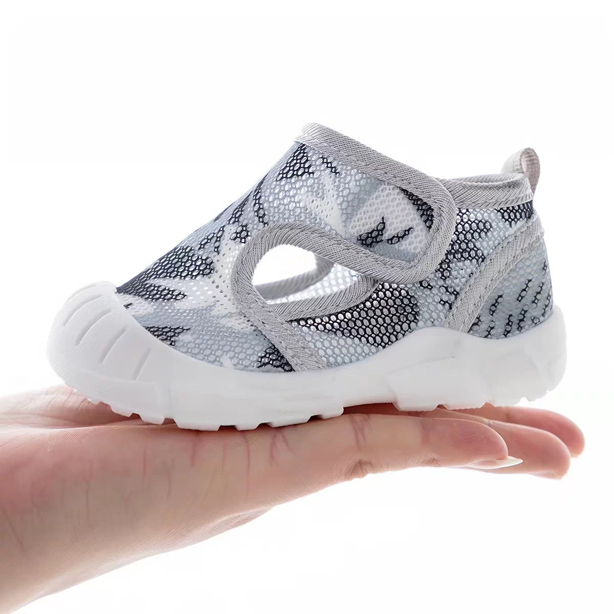 Breathable Mesh Baby First Walker Sandals – Soft Non-Slip Toddler Shoes