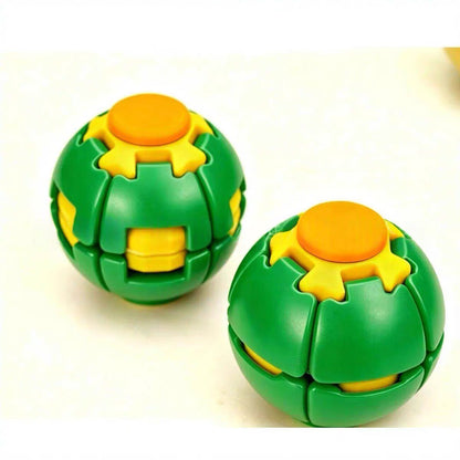 Colorful 3D Fidget Ball – Spin & Press Toy for Stress Relief