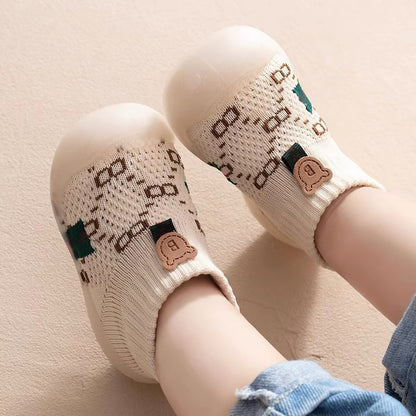 Non-Slip Baby Sock Shoes – Soft First Walker Toddler Shoes