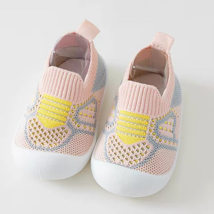 Non-Slip Baby Sock Shoes – Soft First Walker Toddler Shoes
