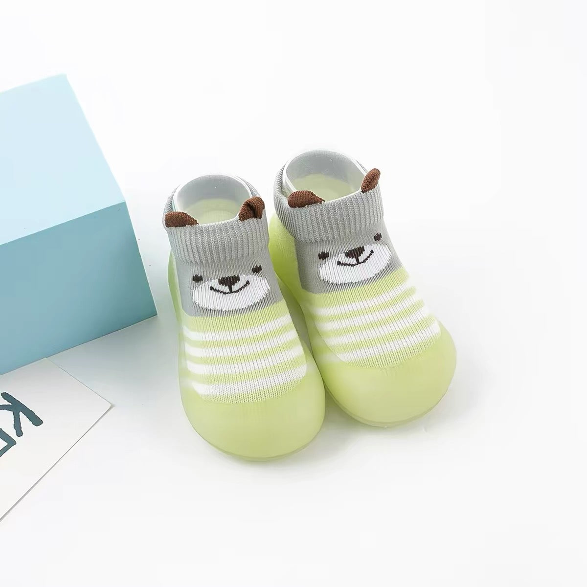 Non-Slip Baby Sock Shoes – Soft First Walker Toddler Shoes