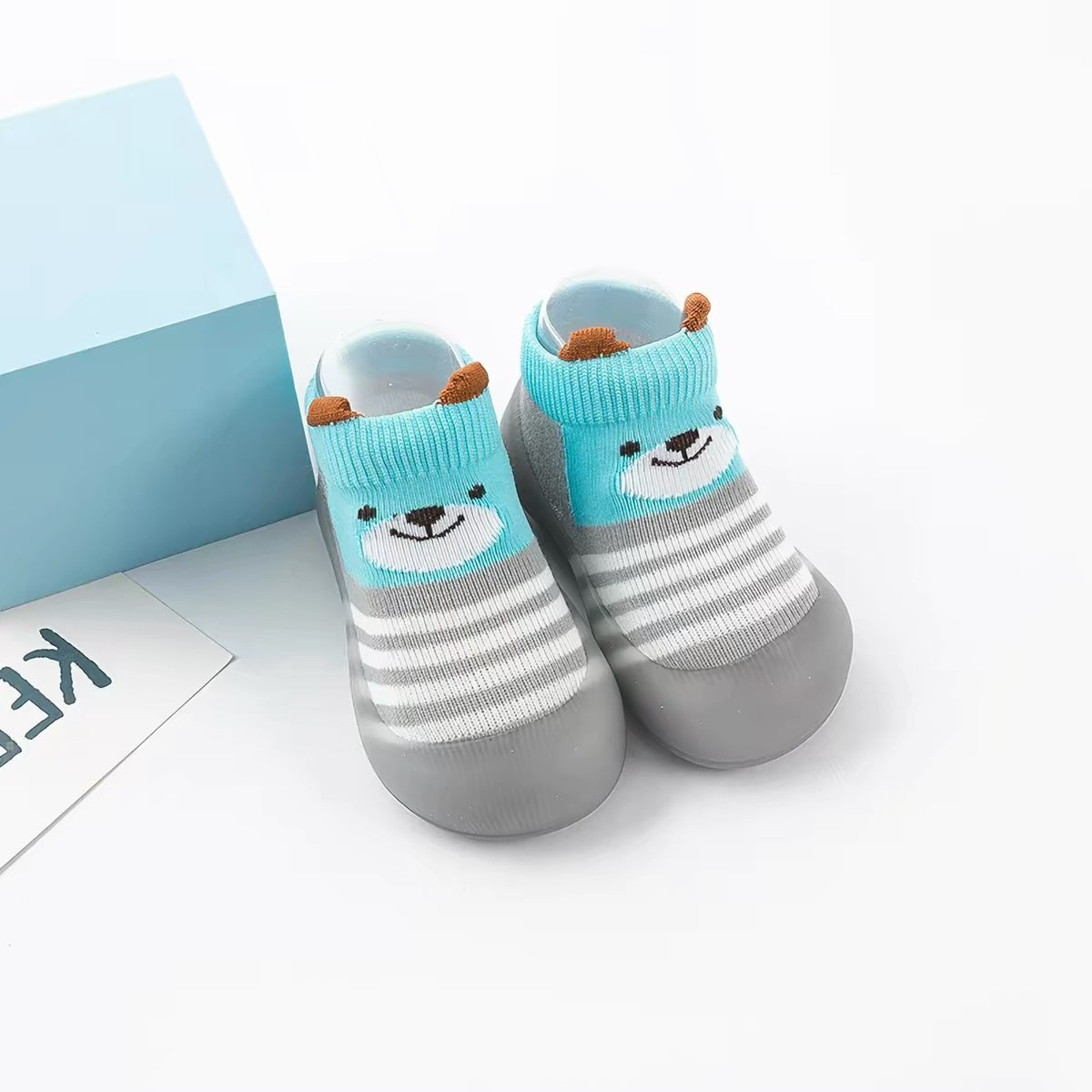 Non-Slip Baby Sock Shoes – Soft First Walker Toddler Shoes