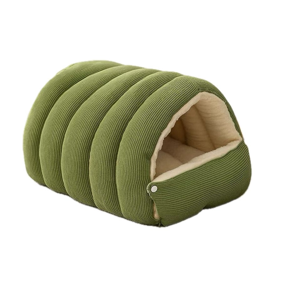 Cozy Cave Pet Bed with Washable Cover - Secure Hideaway