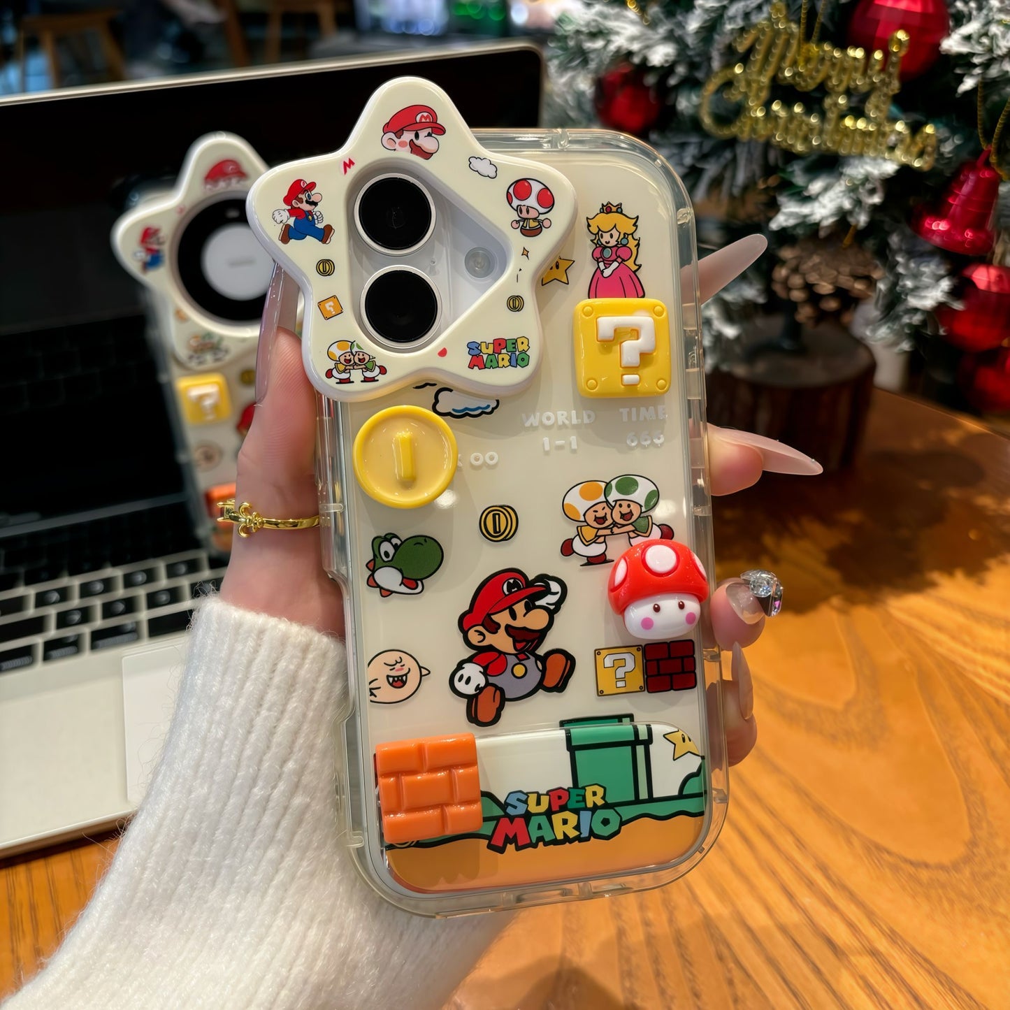 3D Retro Arcade Game Phone Cover