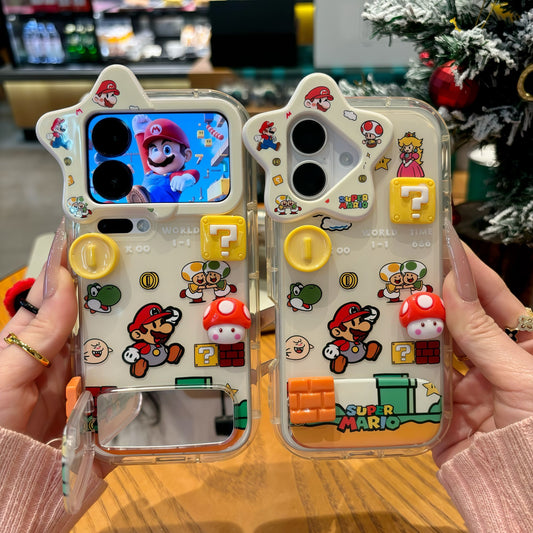 3D Retro Arcade Game Phone Cover
