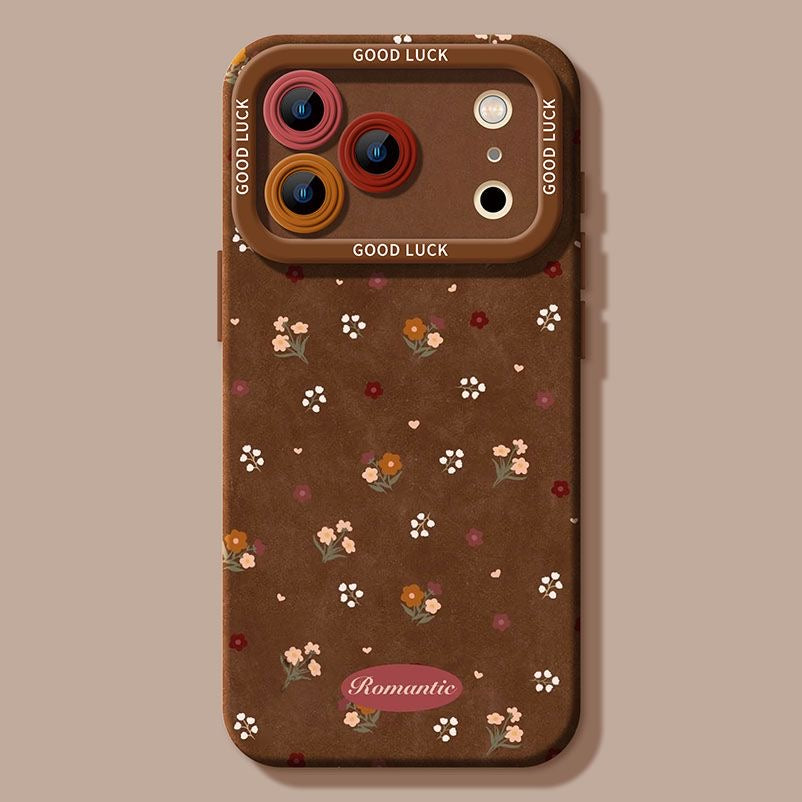 Miniature Mushroom Village Phone Cover & Strap Set