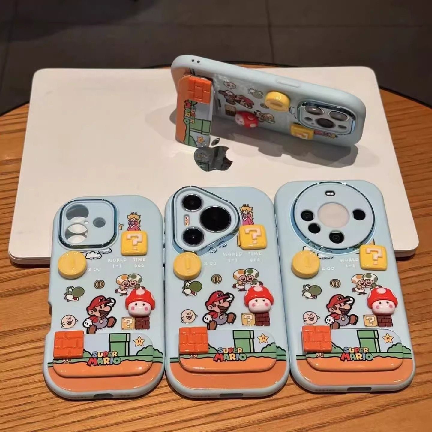 3D Retro Arcade Adventure Case with Hidden Stand