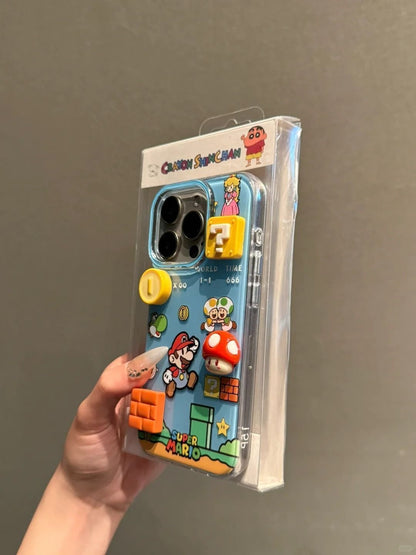 3D Retro Arcade Hero Phone Cover