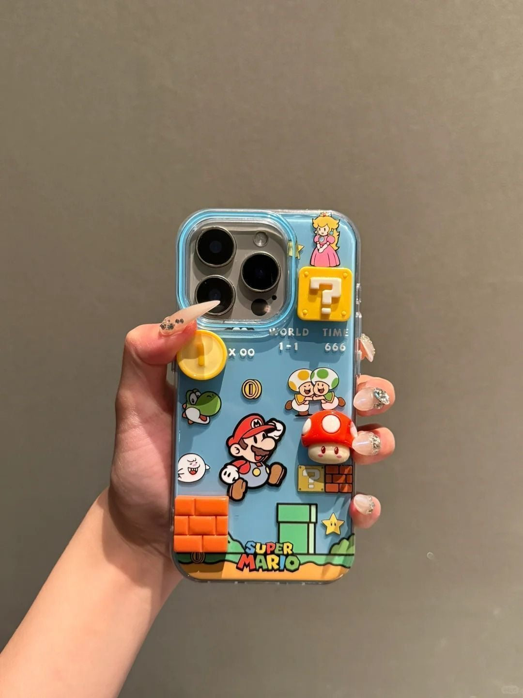 3D Retro Arcade Hero Phone Cover