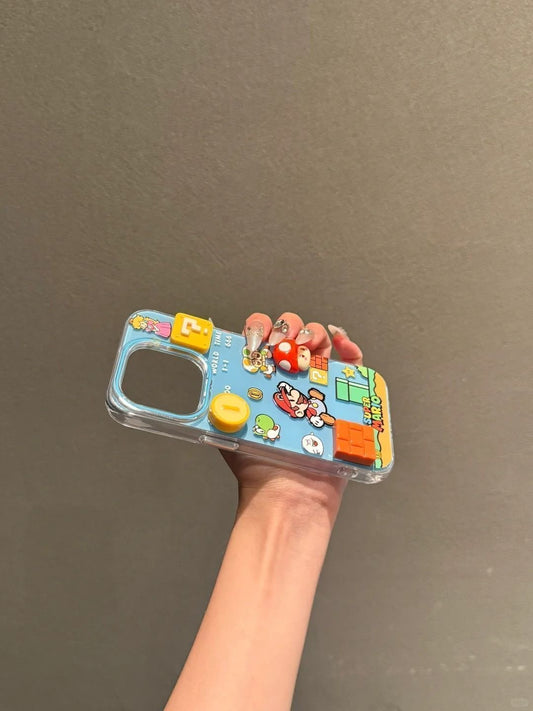 3D Retro Arcade Hero Phone Cover