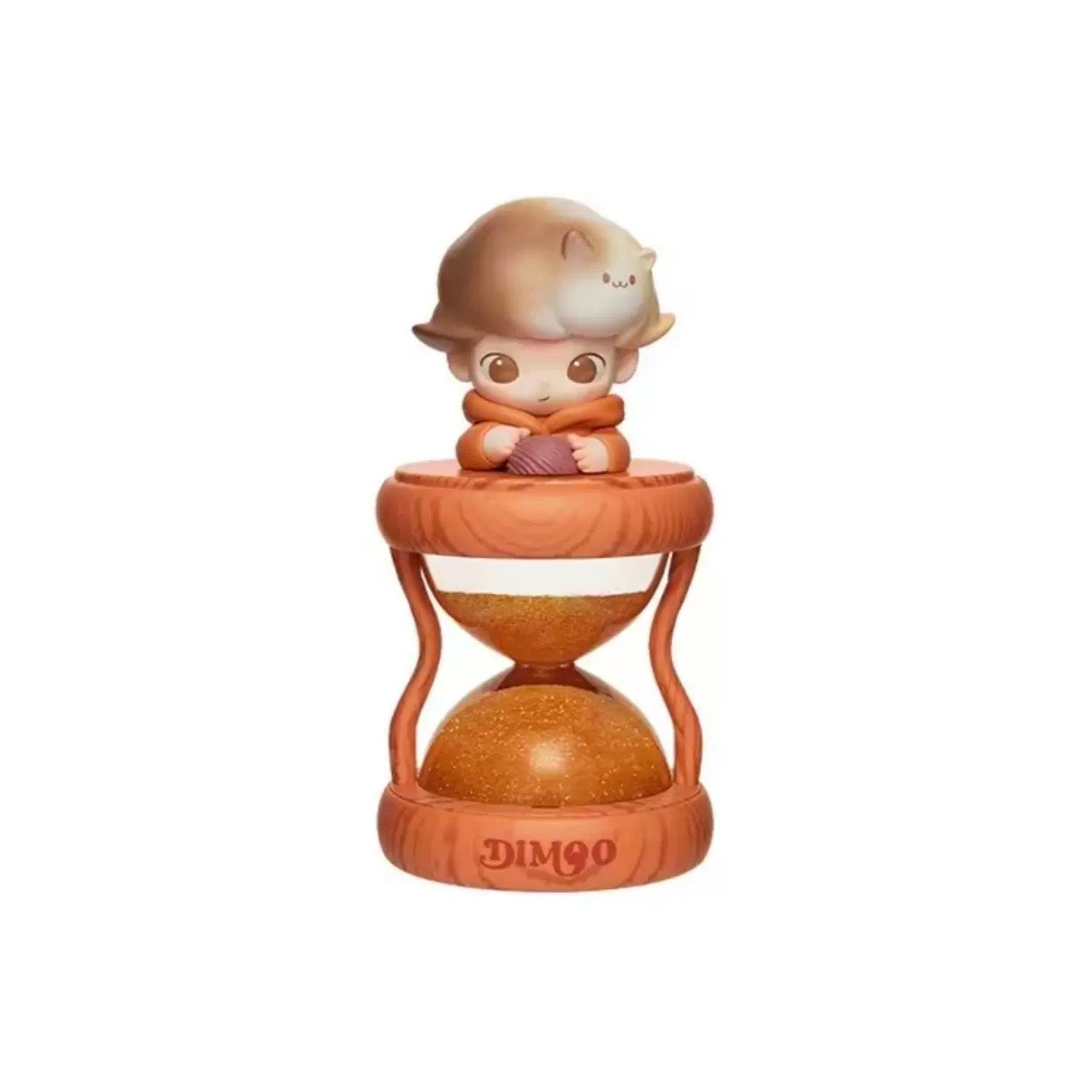 POPMART DIMOO Time Series Light-Up Hourglass Crystal Ball – Blind Box Collectible Figure