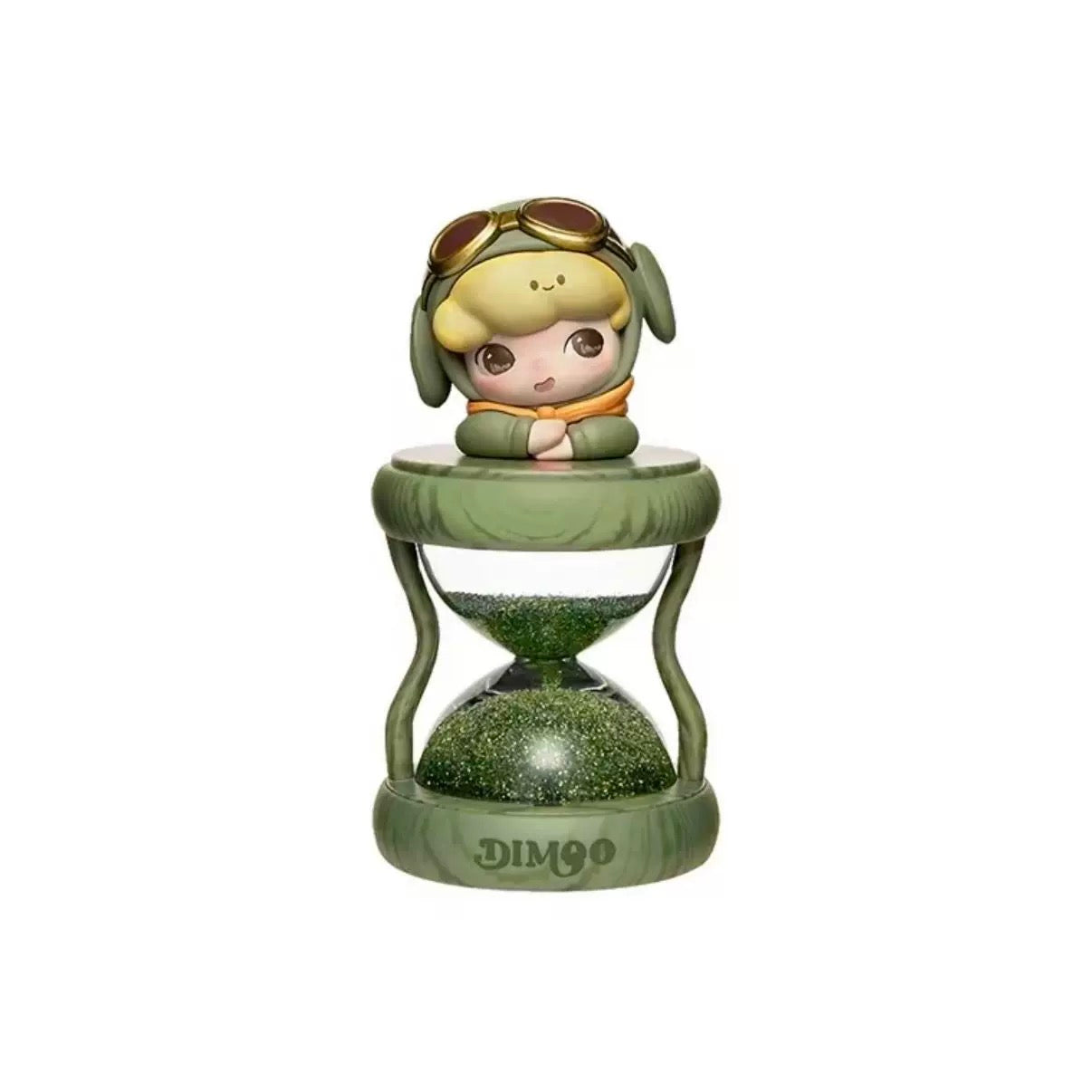 POPMART DIMOO Time Series Light-Up Hourglass Crystal Ball – Blind Box Collectible Figure