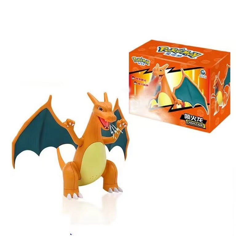 Pokemon Charizard & Eevee Light-Up Action Toy - Spray Mist Effect