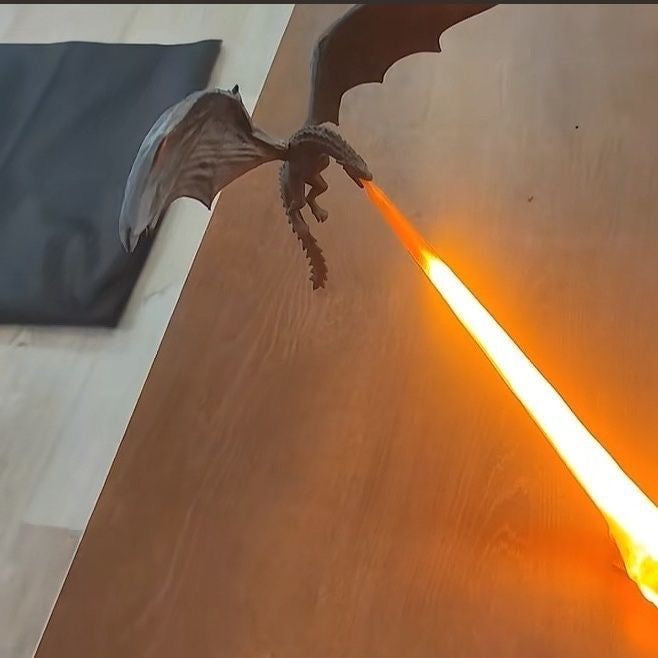 3D Fire Dragon Night light