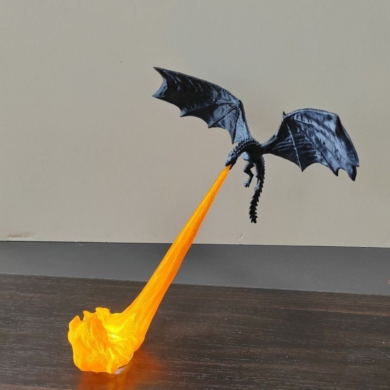 3D Fire Dragon Night light