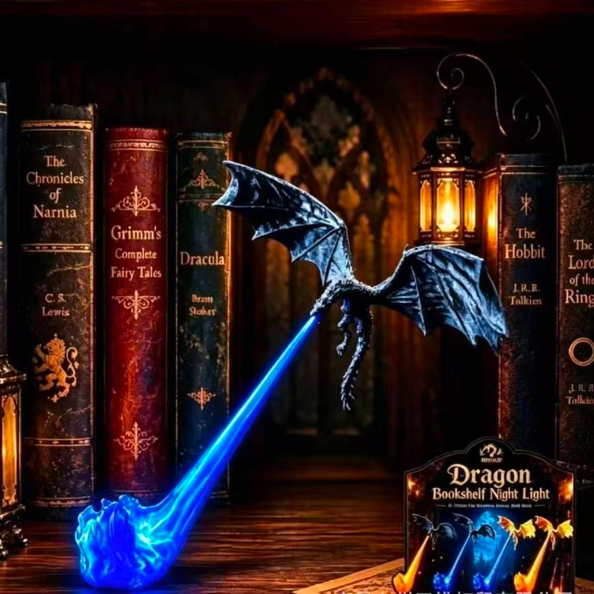 3D Fire Dragon Night light