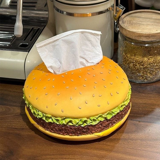 hamburger tissue box