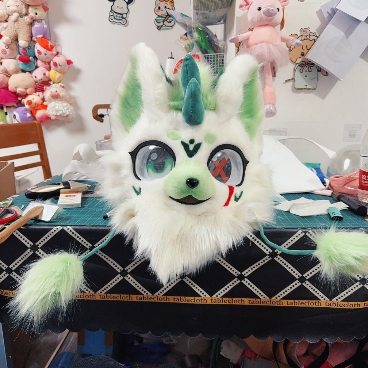 Japanese beast head