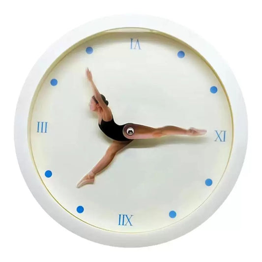 Ballerina dancing Clock