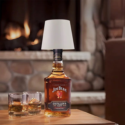 LED Wine Bottle Night Light – Creative Plug-In Decorative Table Lamp for Bedroom & Home Decor