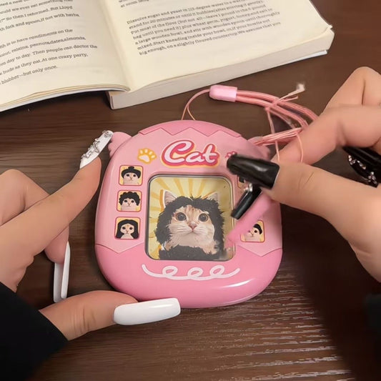 Cat DIY magnetic drawing board