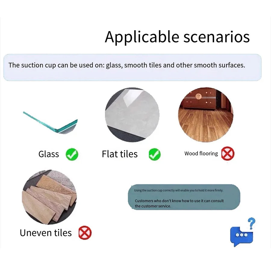 Pet Grooming Restraint Rope - Adjustable Bath Leash with Suction Cup for Dogs & Cats