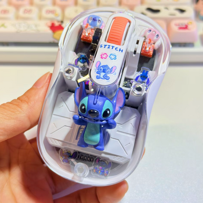 Stitch wireless DIY Mouse
