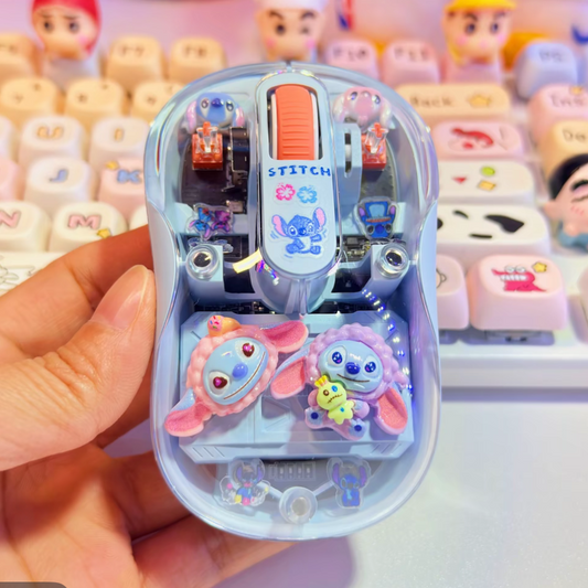 Stitch wireless DIY Mouse