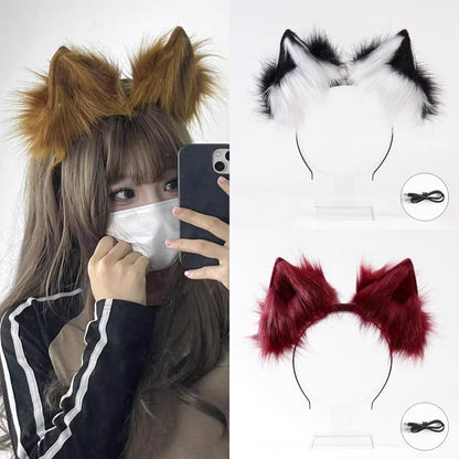Kitty moving ear handband
