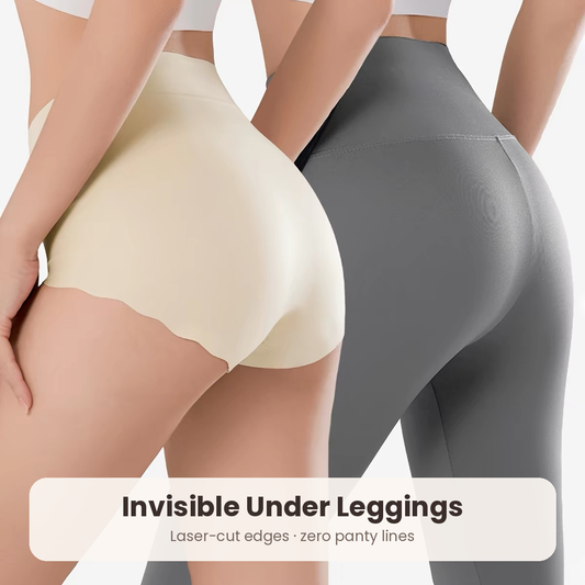 Seamless No-Show Panties 3-Pack – 3D Contour Fit, Individually Sealed