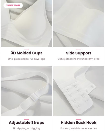 Seamless Wireless Bra – Soft Support, No Wire, All-Day Comfort