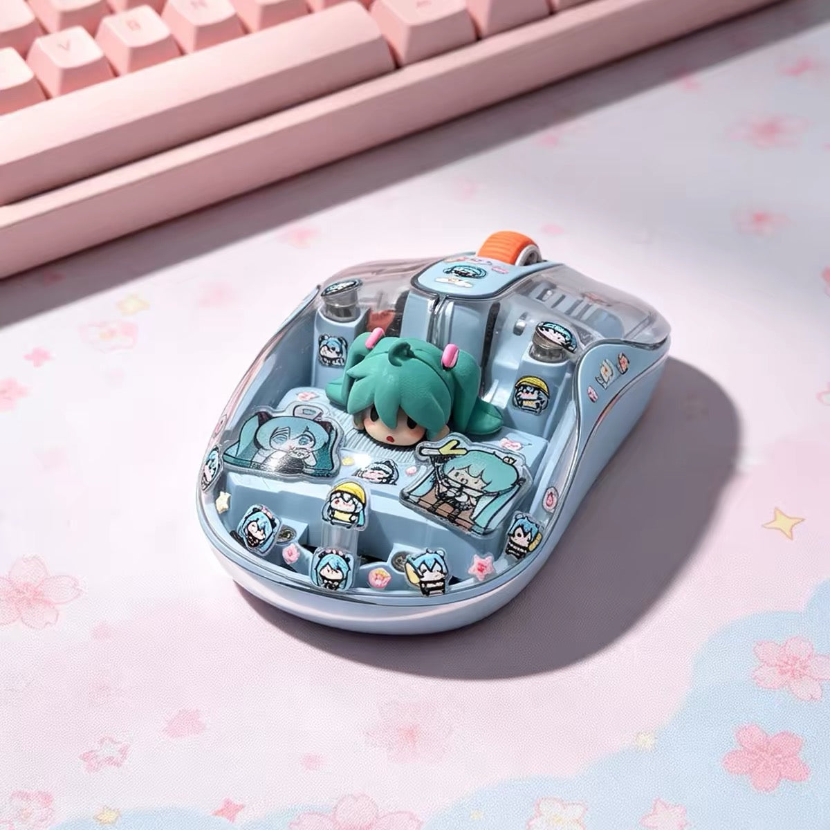 DIY Kawaii Transparent Figurine Mouse