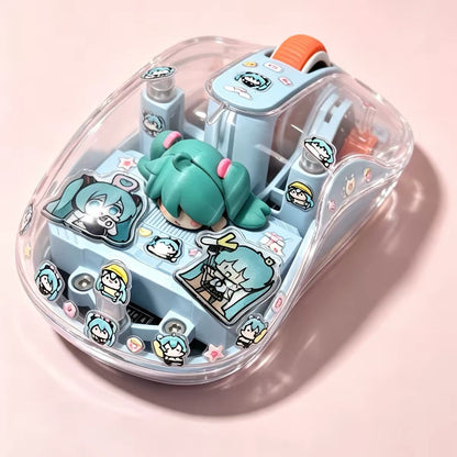 DIY Kawaii Transparent Figurine Mouse