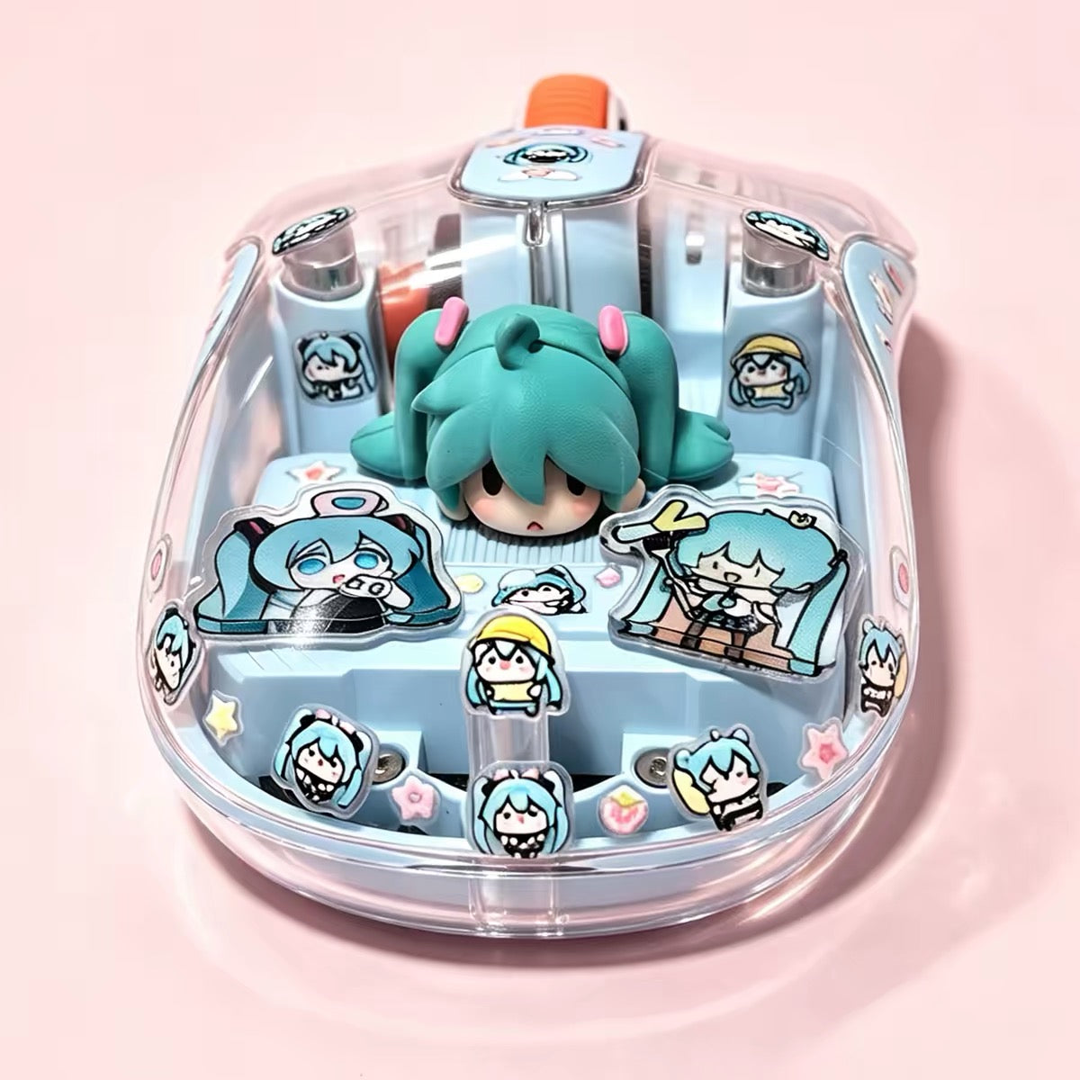 DIY Kawaii Transparent Figurine Mouse