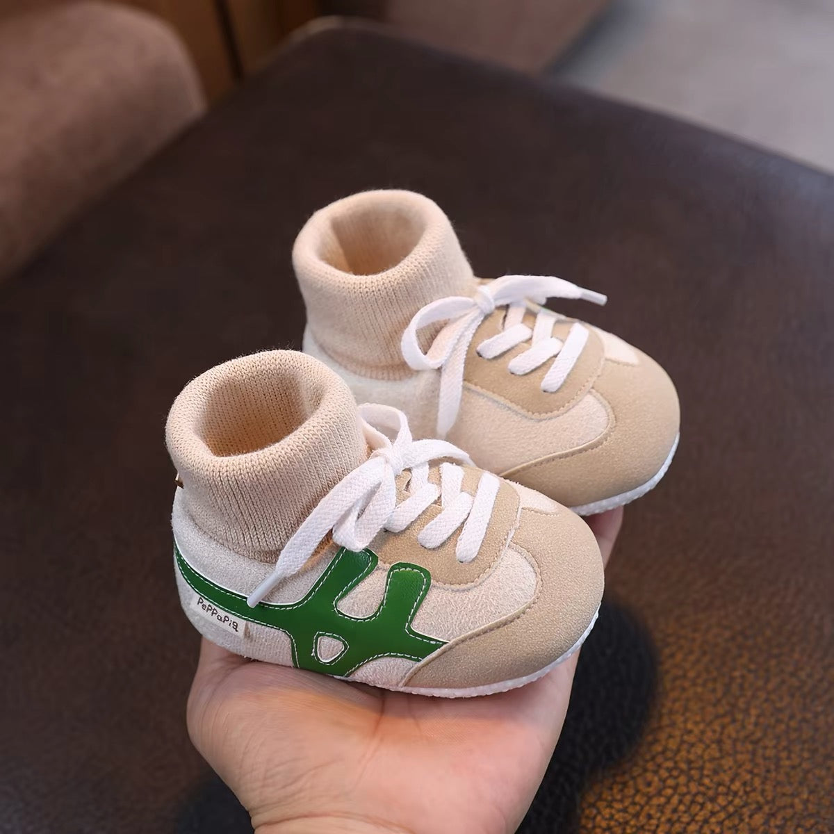 Cozy Sock Baby Sneakers – Soft Sole First Walker Shoes