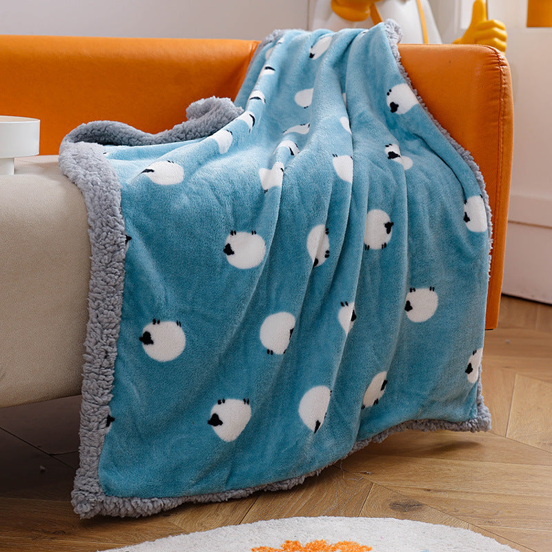 Cute Thick Pet Blanket