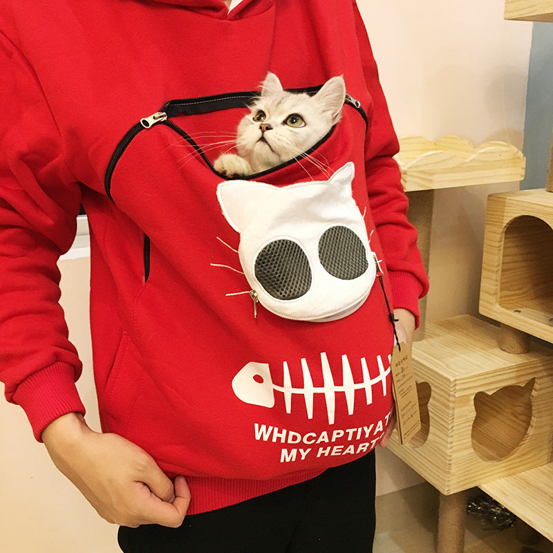 Whisker Walkie - Cat & Dog Carrier Hoodie