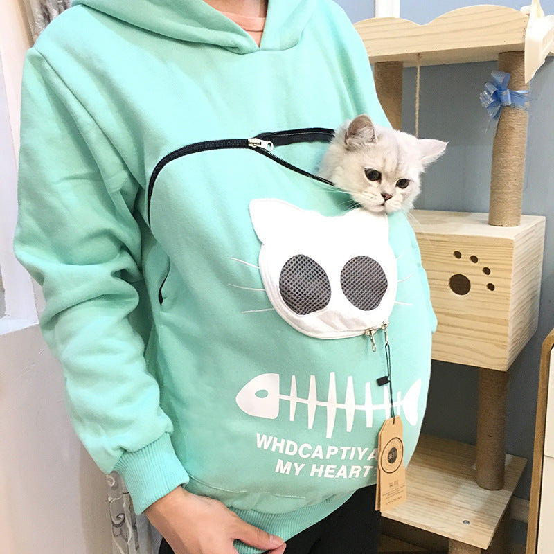 Whisker Walkie - Cat & Dog Carrier Hoodie