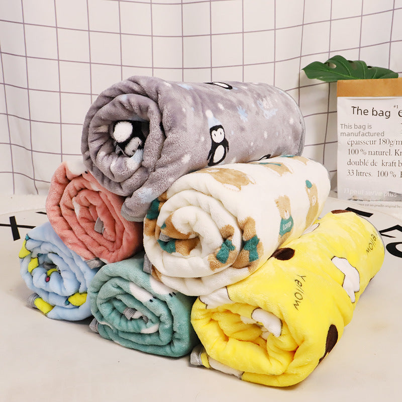 Cute Thick Pet Blanket