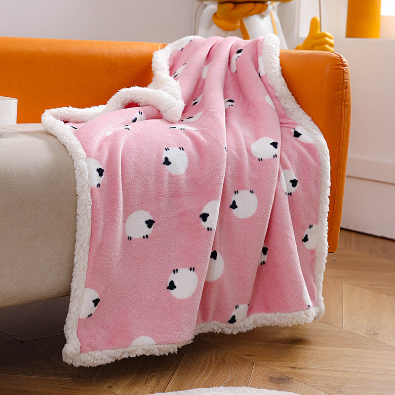 Cute Thick Pet Blanket