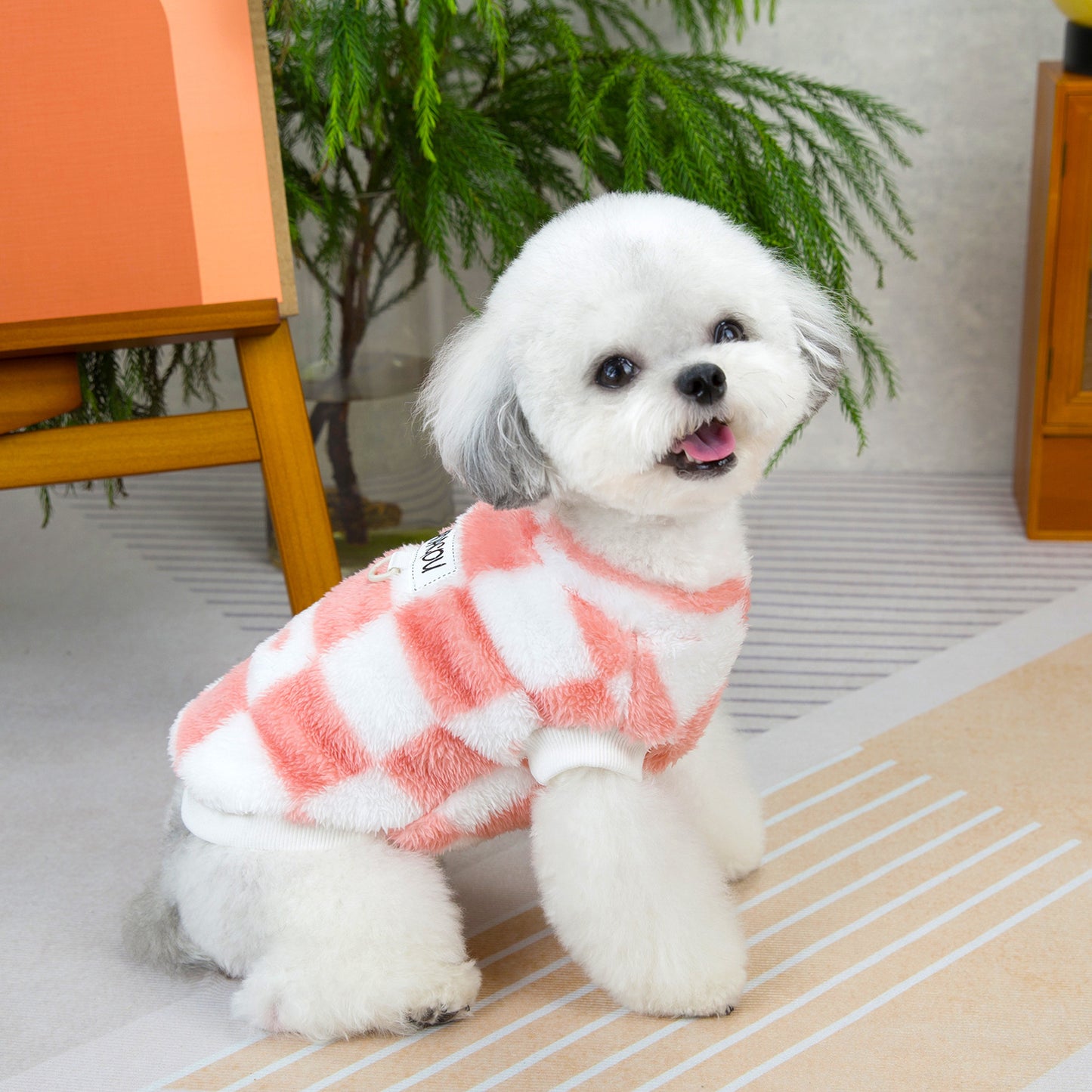 Cozy Fleece Dog Clothes - Warm & Stylish Pet Outfit for Fall & Winter | cutierstore.com