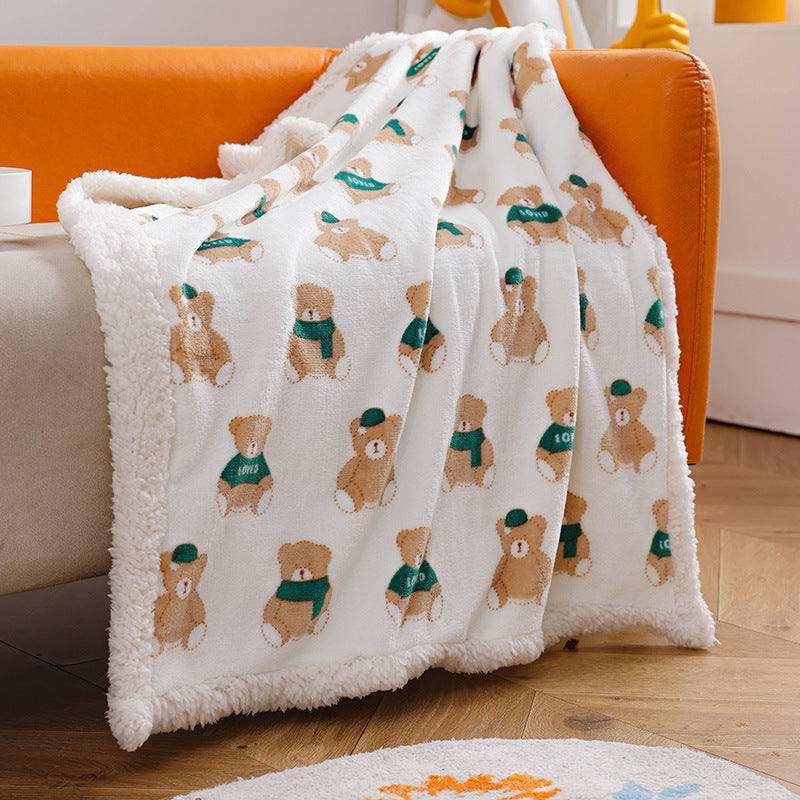 Cute Thick Pet Blanket