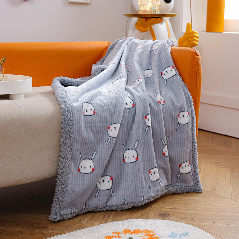 Cute Thick Pet Blanket